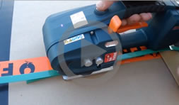 Zentith battery powred cordless strapping tool